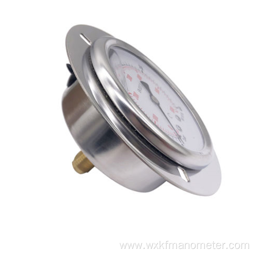 differential pressure gauge with bottom connection